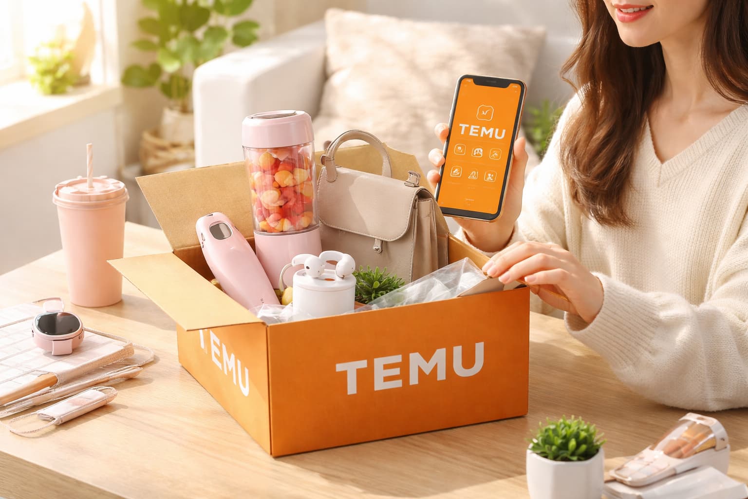 Neueste Produkte von Temu bequem über die App entdecken