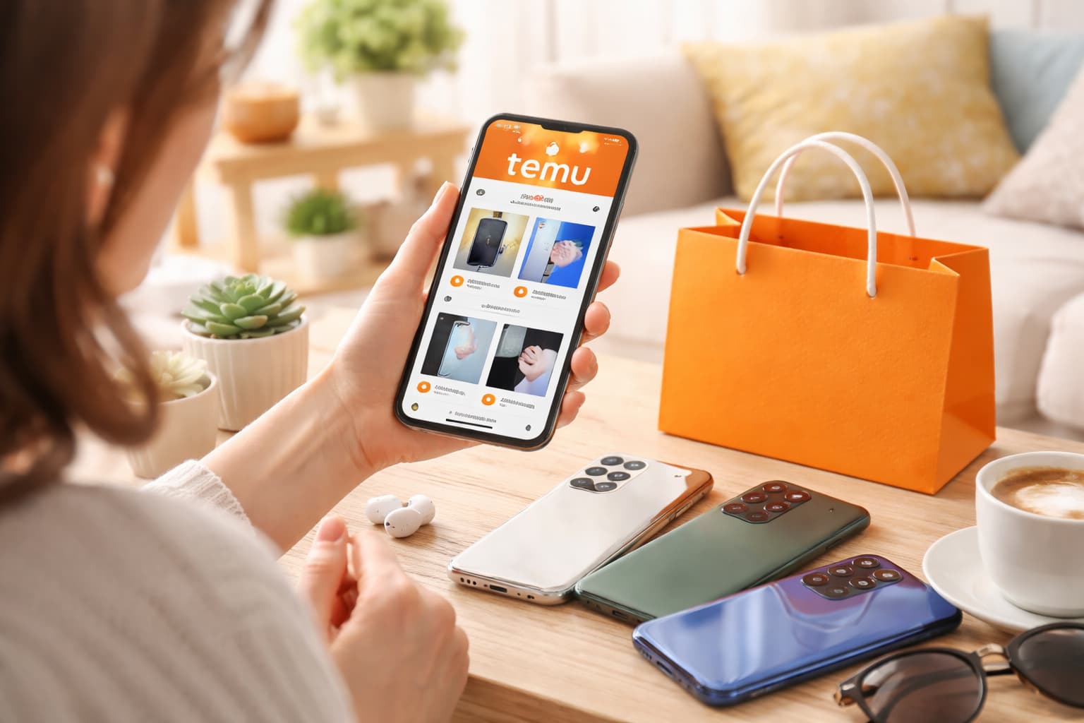 Smartphones auf Temu kaufen: Clever, modern, mobil