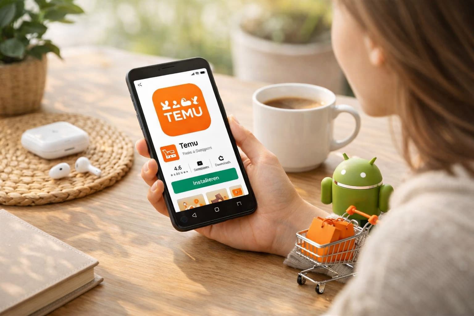 Temu App für Android herunterladen – Einkauf neu erleben