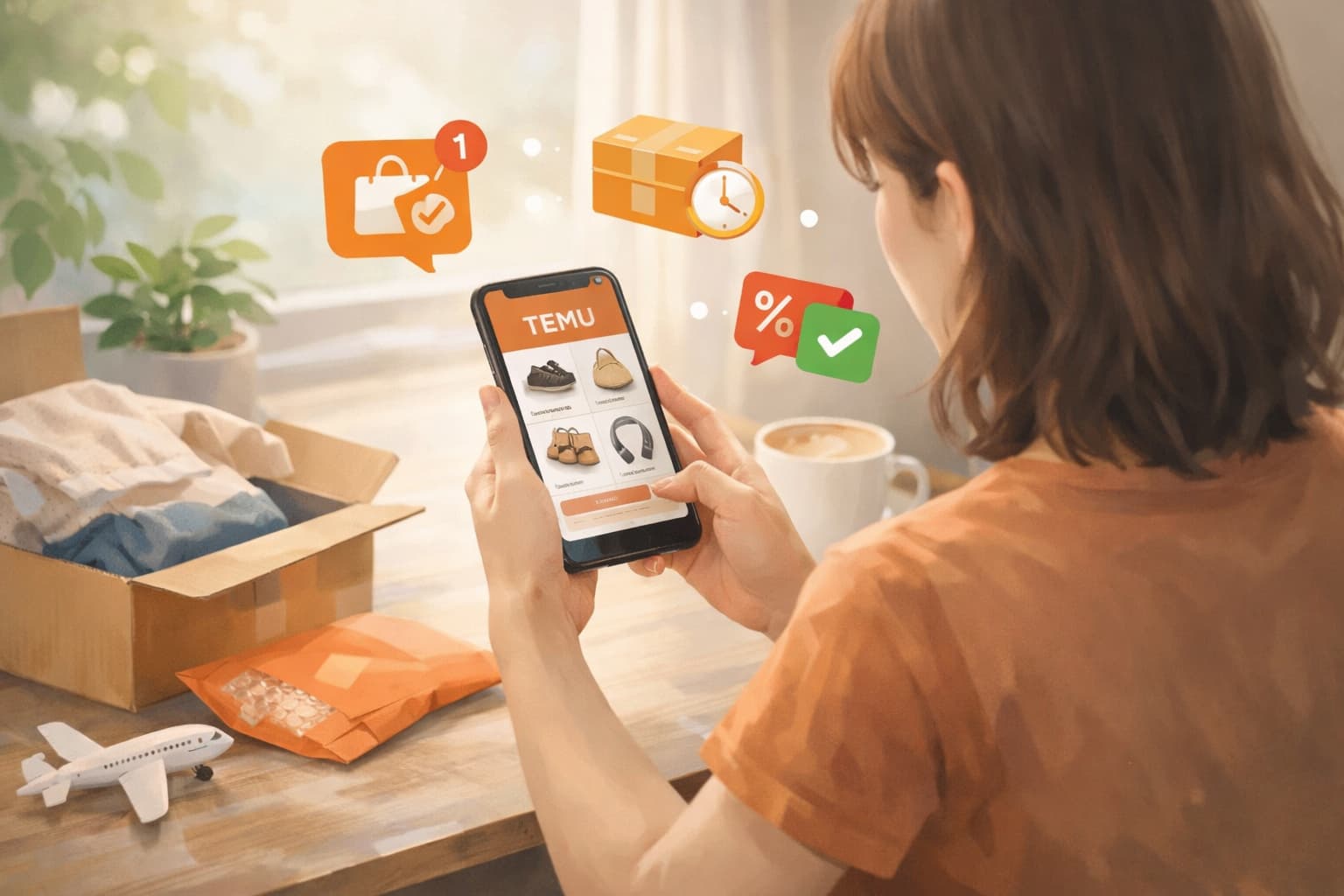 Temu Bestell- und Angebotsbenachrichtigungen smart nutzen