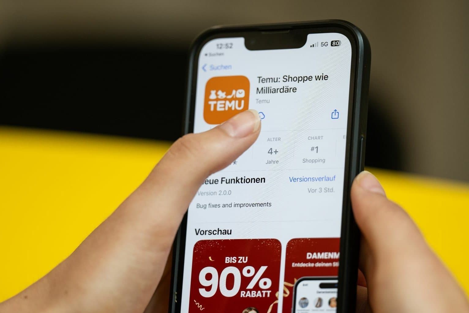 Vorteile beim Einkaufen mit der Temu-App trotz Temu-Einfuhrsteuer