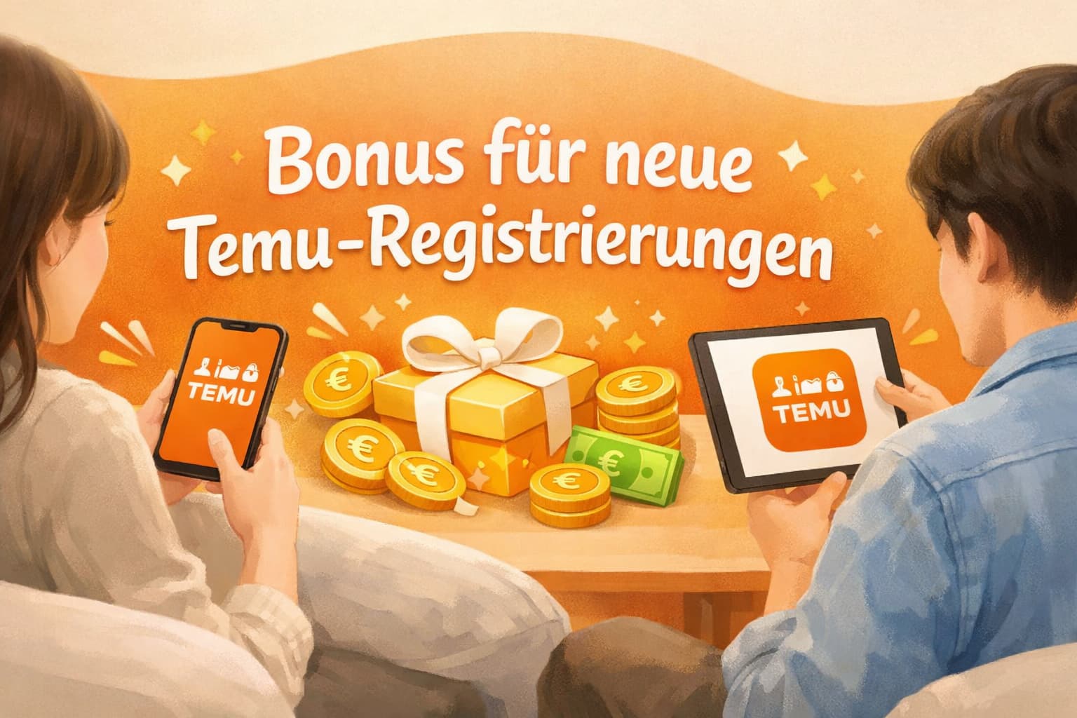 Bonus für neue Temu-Registrierungen optimal nutzen