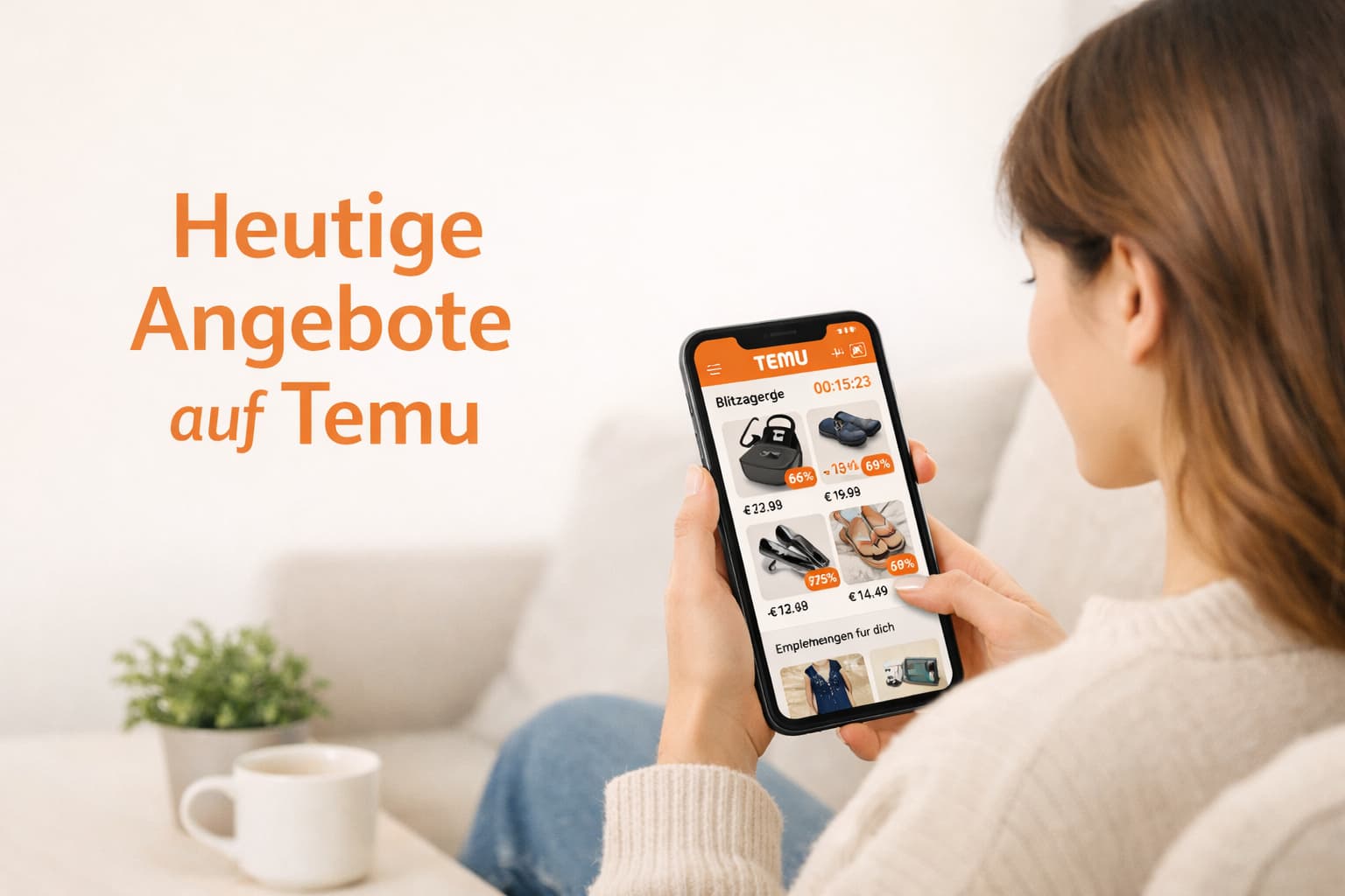 Heutige Angebote auf Temu – So verpasst du keine Deals