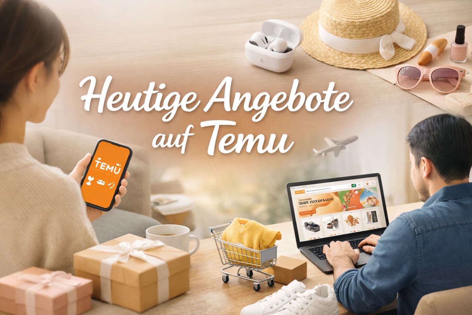 Heutige Angebote auf Temu mit exklusiven Rabattcodes