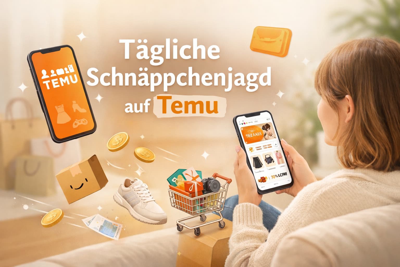 Tägliche Schnäppchenjagd auf Temu leicht gemacht