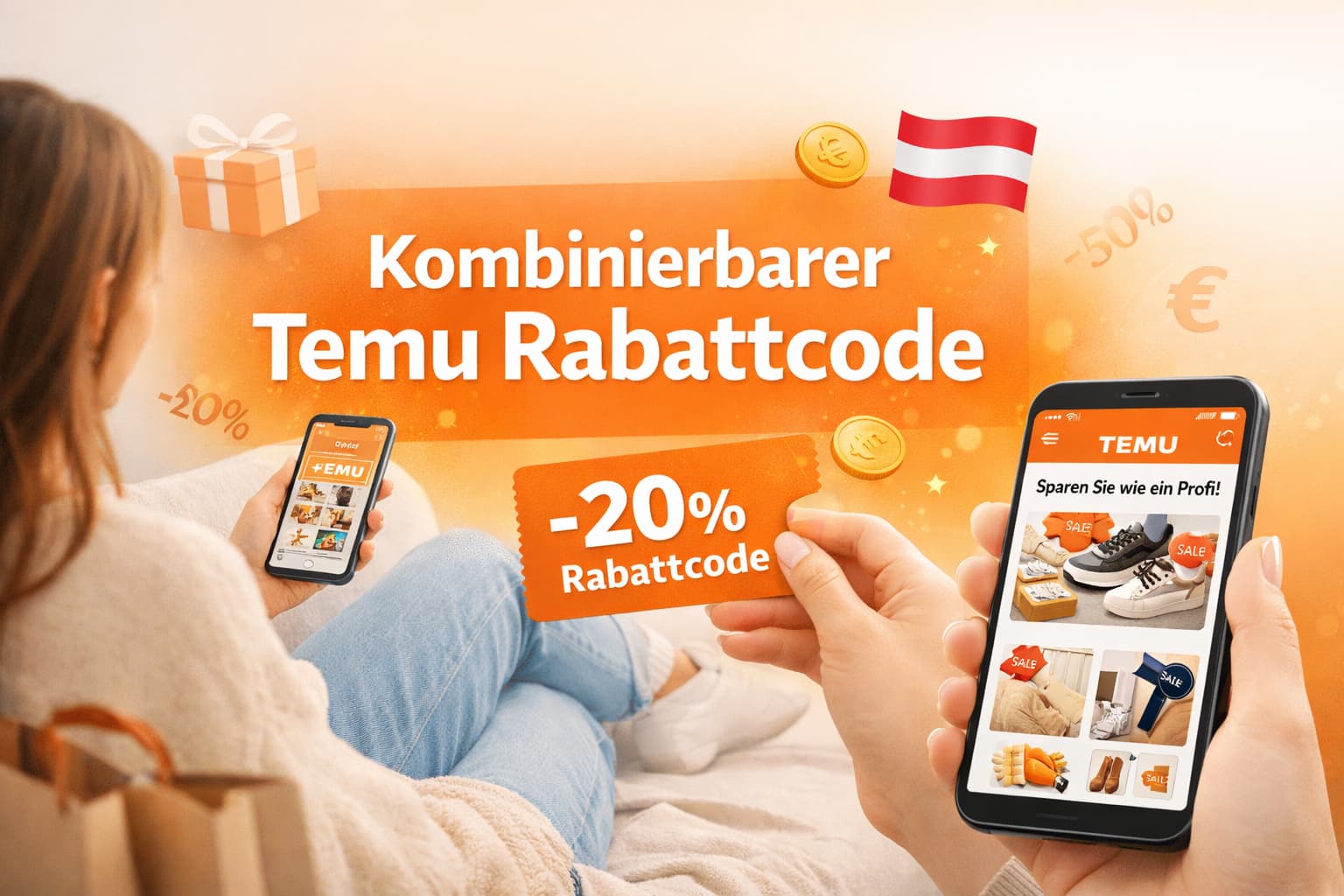 Kombinierbarer Temu Rabattcode optimal nutzen