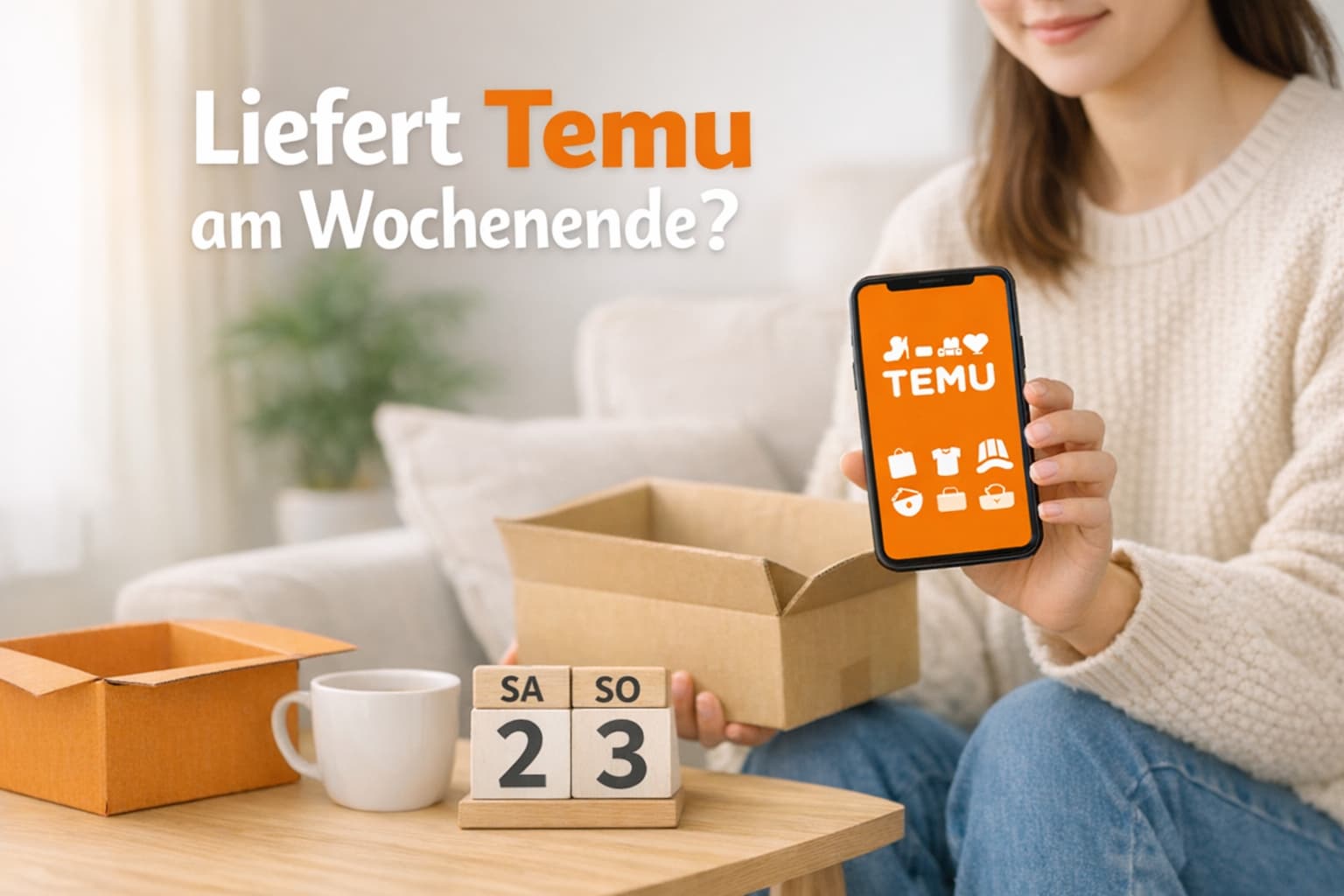 Liefert Temu am Wochenende in Österreich zuverlässig