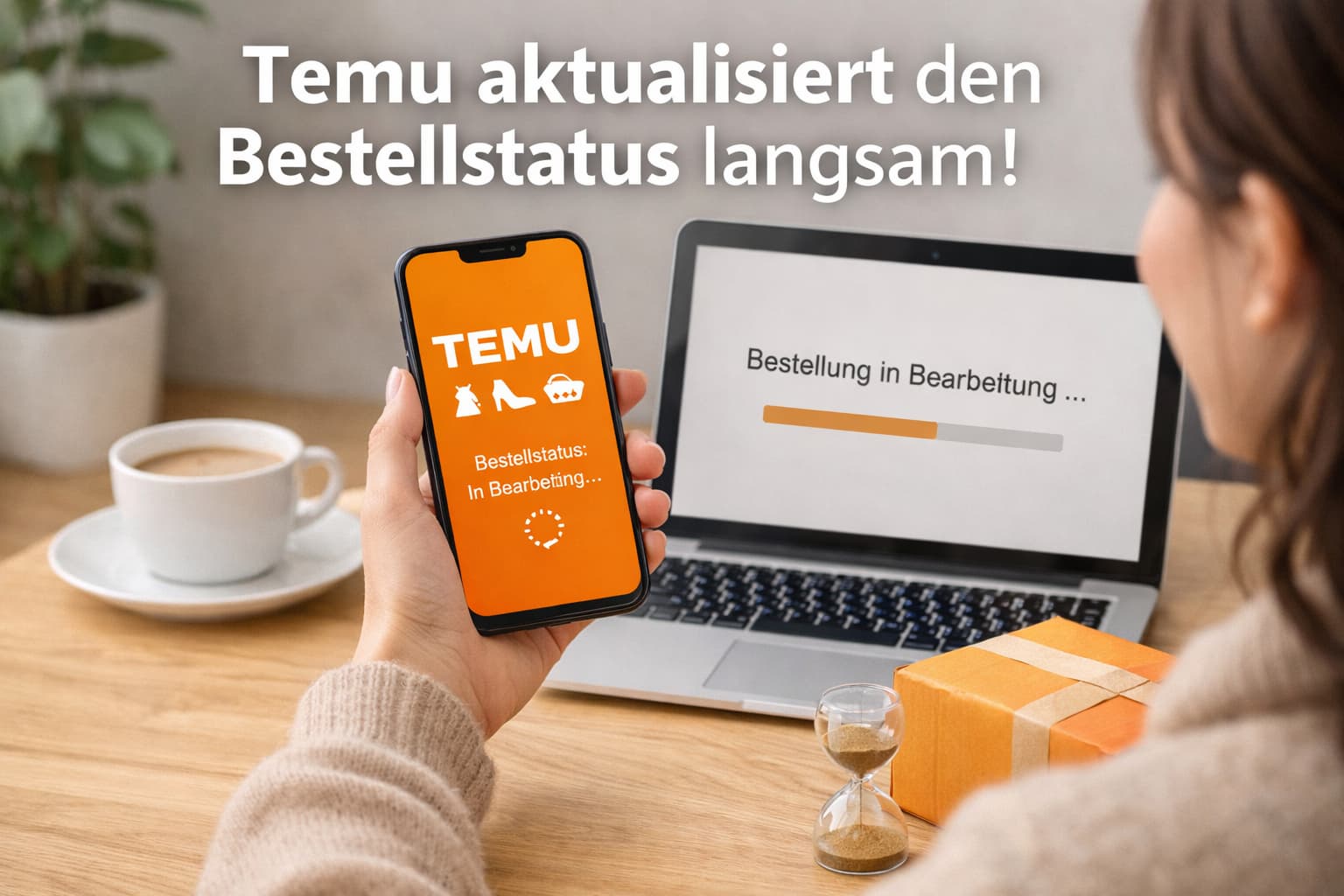 Temu aktualisiert den Bestellstatus langsam verstehen und lösen