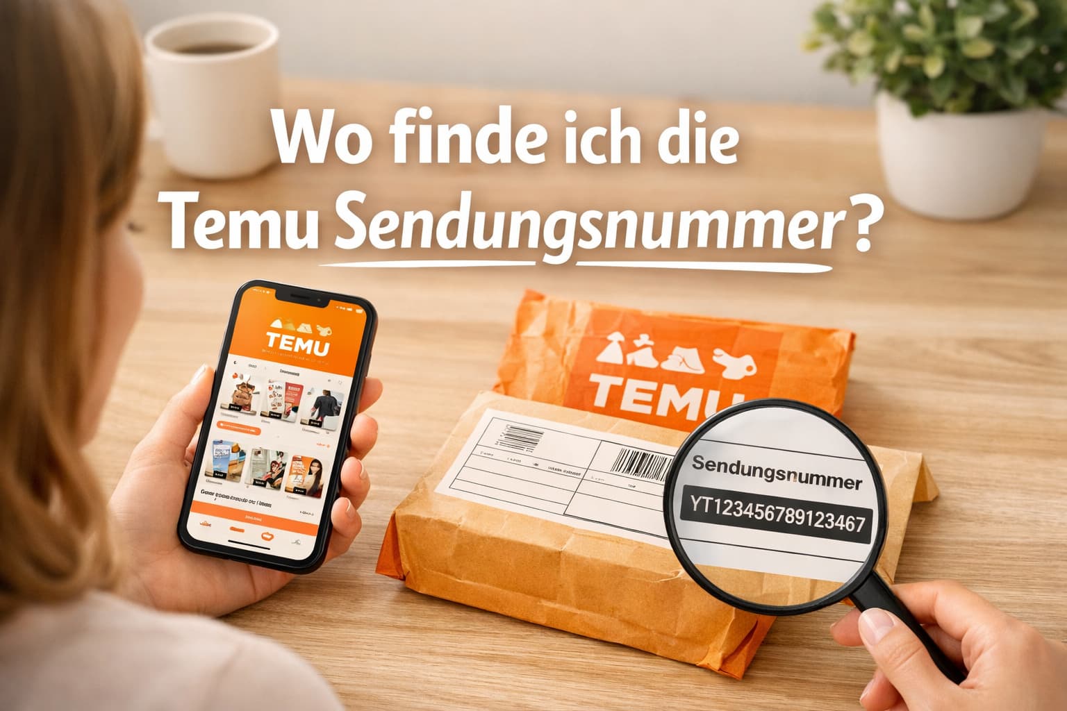 Wo finde ich die Temu Sendungsnummer leicht erklärt